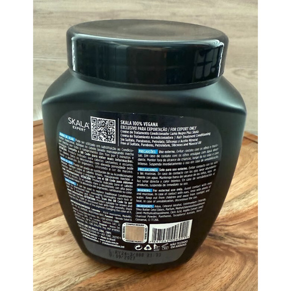 SKALA Expert Lama Negra Vegan Black Mud Softness and Shine for‎ Dark hair- New - Picture 2 of 3